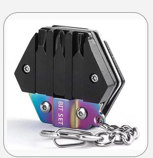 Multifunctional Hexagon Coin Outdoor Tool – Compact & Versatile Survival Gadget EZKrea.com