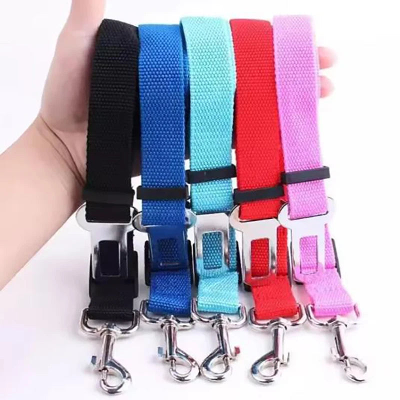 Dog seat belts hot sale pet car seat belt retractable leash dog carrier safety convenient dog leash supplies Ezkrea