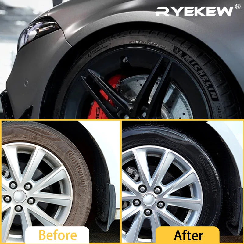 Tyre Gloss Tire Coating Spray Hydrophobic Sealant Wax For Car Wheel Auto Care Re-black Shine Chemistry Filler Ezkrea