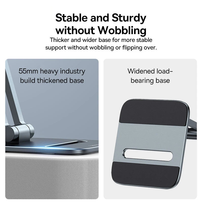 Aluminum Phone Holder Stand for iPhone, Samsung & Tablets Ezkrea