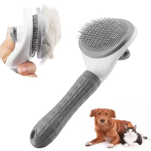 Dog Hair Remover Brush Cat Dog Hair Grooming And Care Comb For Long Hair Dog Pet Removes Hairs Cleaning Bath Brush Dog Supplies Ezkrea
