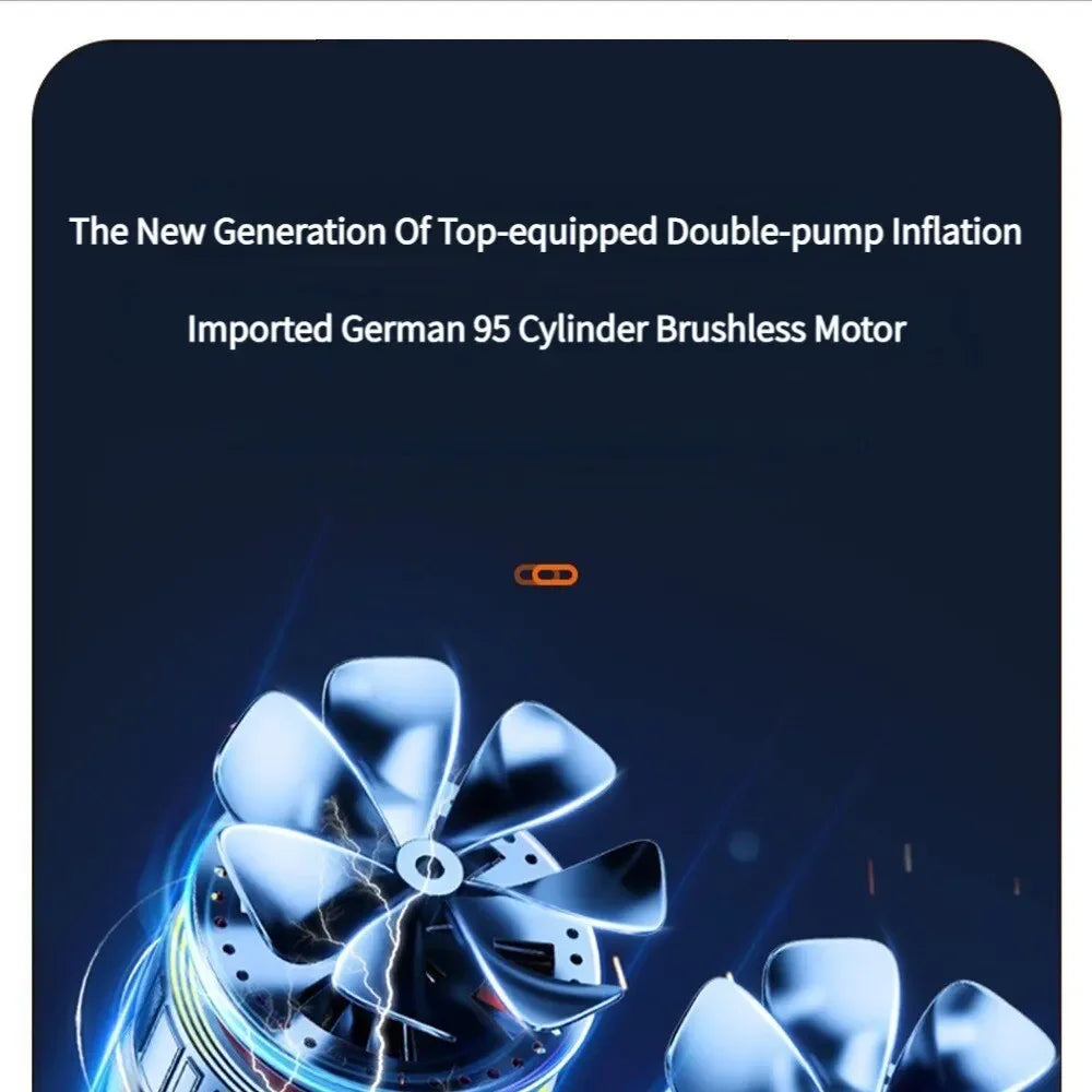 Best Electric Air Pump for Car – Digital Tyre Inflator with Auto Stop, LED Light & Accurate Air Pressure for Car Tires EZKrea.com