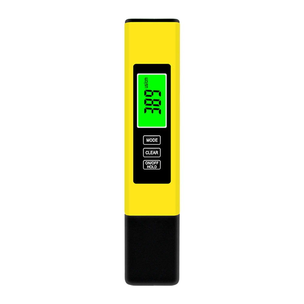 TDS Digital Meter4-in-1 Water Tester Pen – 0-9990 PPM, Backlit LCD, Temp Meter for Drinking Water, Pools, Aquariums & Hydroponics Ezkrea