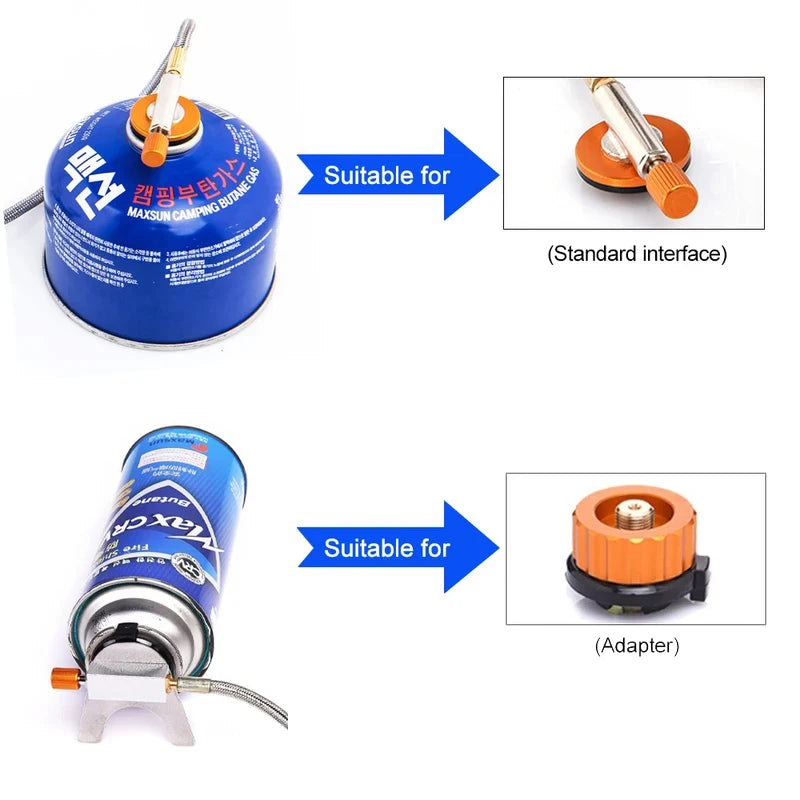 Portable Folding Camping Gas Stove – 3500W Outdoor Backpacking Burner for Cooking, Hiking & Picnic Use Ezkrea
