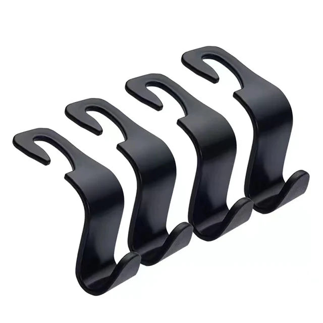 Car Headrest Hooks – Seat Back Organizer for Bags, Purses & Groceries | Universal Car Storage Clips Ezkrea