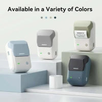 2-Inch Thermal Printer – Portable Bluetooth Label Maker with Waterproof Sticker Rolls Ezkrea