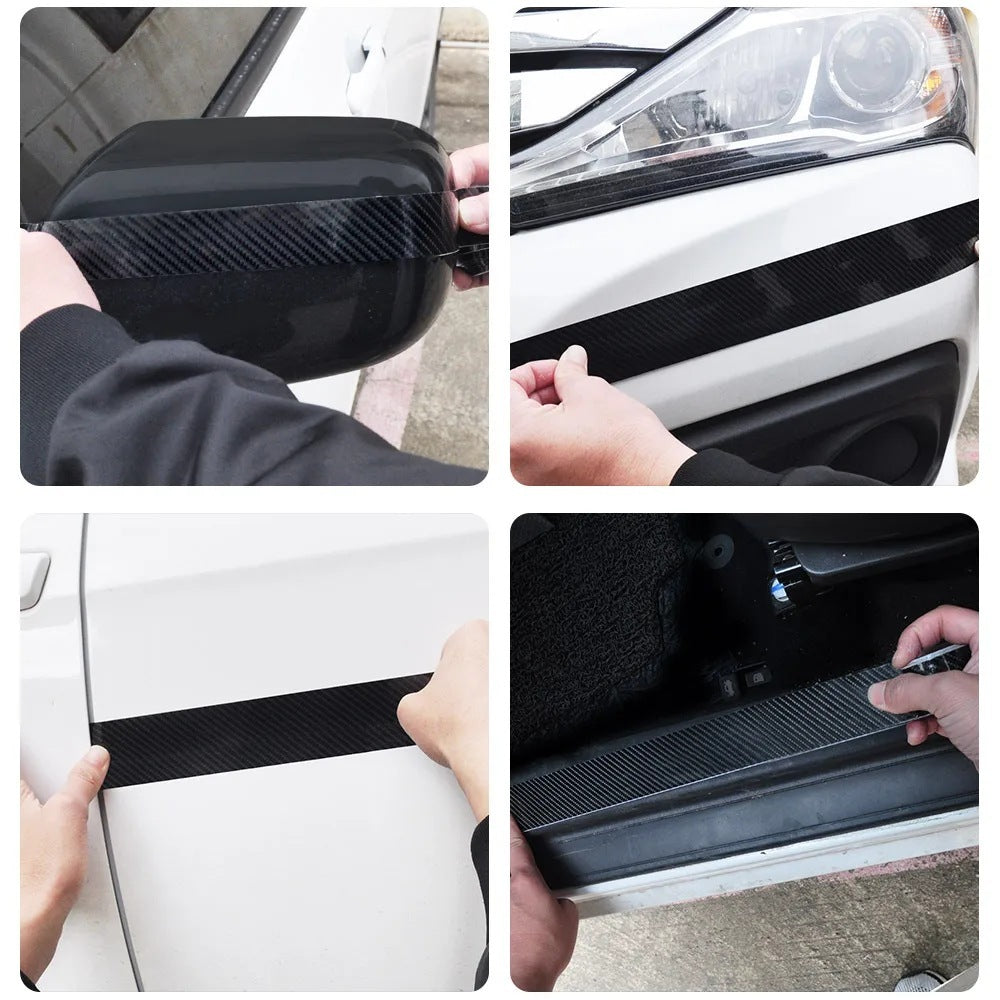 Car Door Anti-Collision Strip – Carbon Fiber Tape Protector | Scratch & Impact Guard EZKrea.com