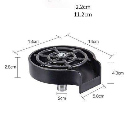 High-Pressure Automatic Faucet Spray Attachment – Efficient Cup & Sink Washer for Coffee Pitchers, Mugs & Kitchen Use EZKrea.com