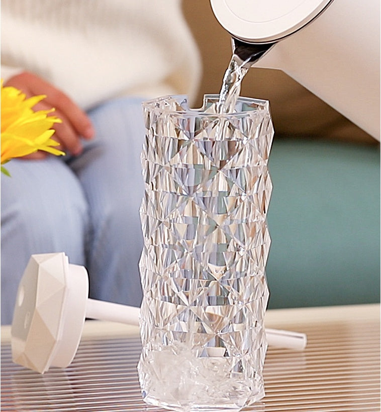 Air Humidifier Crystal Lamp