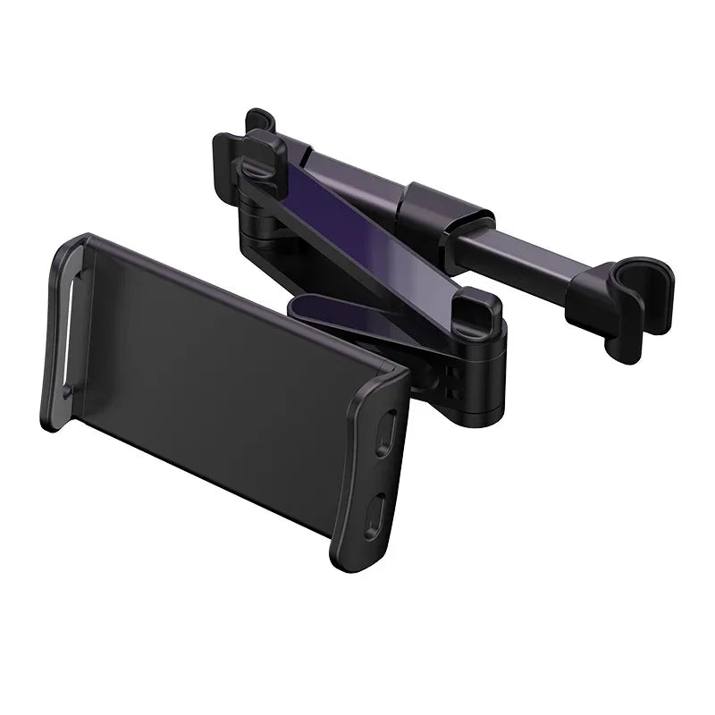 Car Headrest Phone Holder – Adjustable Back Seat Mount for 4.7"-13" Devices | iPad Pro 12.9", Smartphones & More Ezkrea