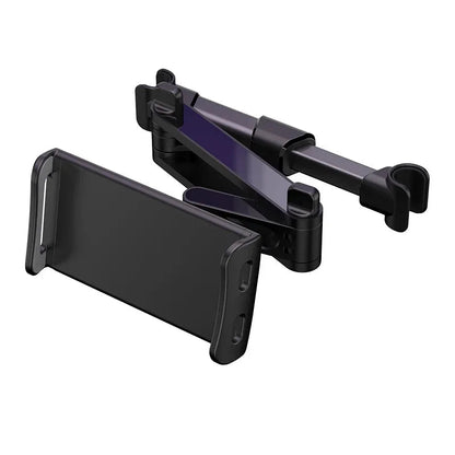 Car Headrest Phone Holder – Adjustable Back Seat Mount for 4.7"-13" Devices | iPad Pro 12.9", Smartphones & More Ezkrea