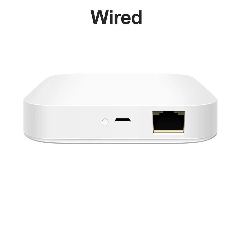 Tuya ZigBee 3.0 Smart Hub – Wireless & Wired Gateway Bridge, Voice Remote Control, Compatible with Alexa & Google Home Assistant Ezkrea