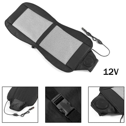 Car Cooling Seat Cushion with 8 Fans – 3D Mesh Ventilated Pad for Summer Heat Relief Ezkrea