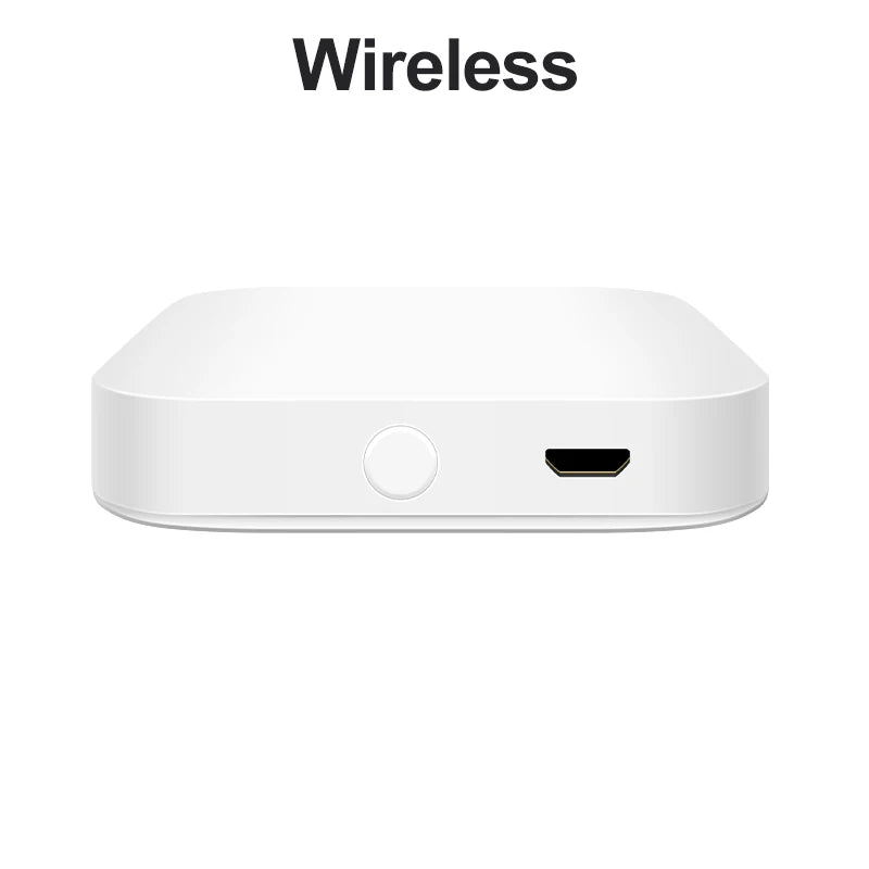 Tuya ZigBee 3.0 Smart Hub – Wireless & Wired Gateway Bridge, Voice Remote Control, Compatible with Alexa & Google Home Assistant Ezkrea