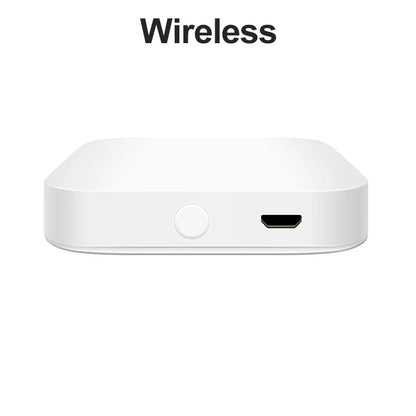 Tuya ZigBee 3.0 Smart Hub – Wireless & Wired Gateway Bridge, Voice Remote Control, Compatible with Alexa & Google Home Assistant Ezkrea