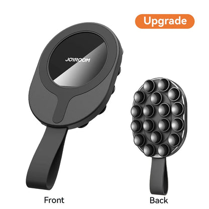 Upgraded Magnetic Suction Cup Phone Holder – Silicone Grip Stand Mount for iPhone & Android Ezkrea