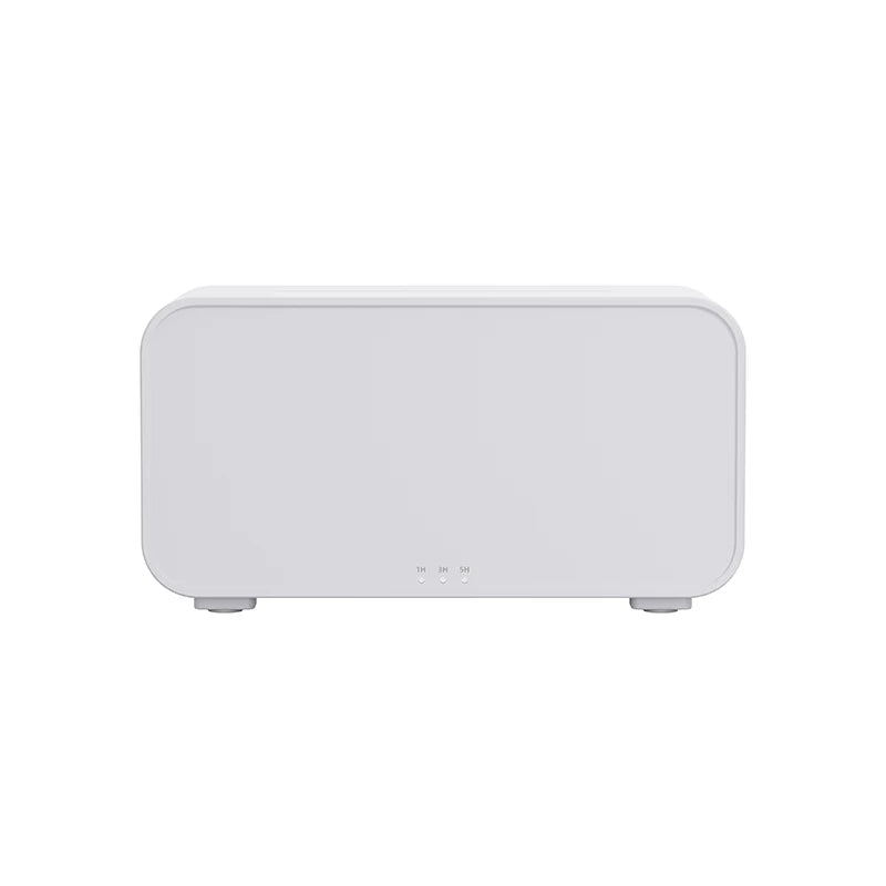 Mini Ultrasonic Aroma Diffuser & Cool Mist Humidifier with LED Flame Effect – Essential Oil Diffuser for Home & Office Ezkrea
