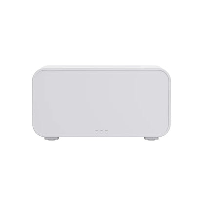 Mini Ultrasonic Aroma Diffuser & Cool Mist Humidifier with LED Flame Effect – Essential Oil Diffuser for Home & Office Ezkrea