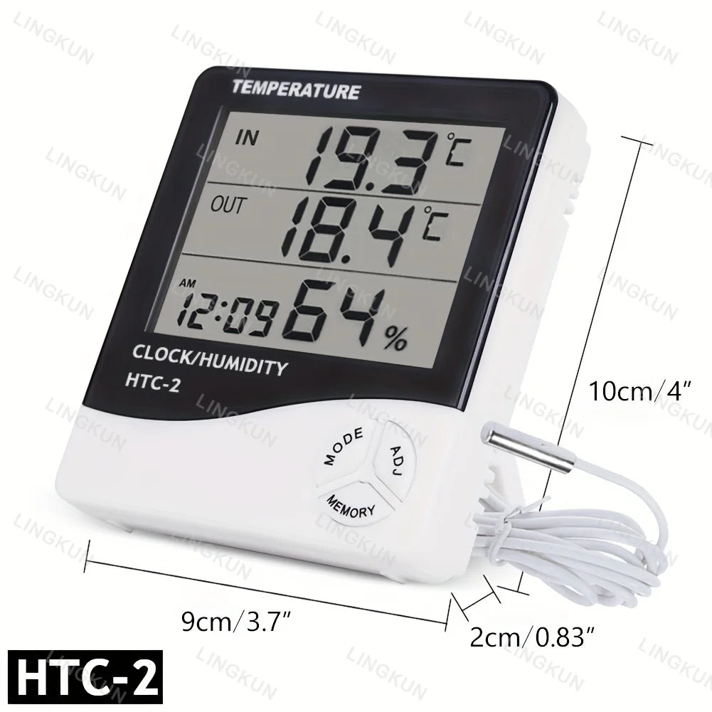 LCD Digital Thermometer & Hygrometer