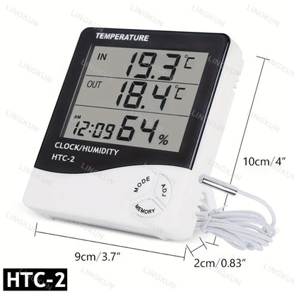 LCD Digital Thermometer & Hygrometer