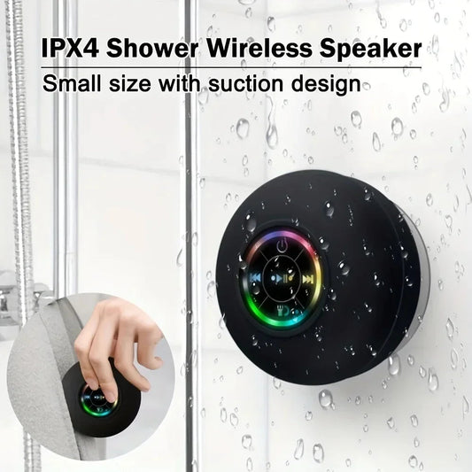 Best Shower Speaker 🚿 | Waterproof Bluetooth Subwoofer with Mic & Suction Cup for Bathroom, Pool, Beach & Car Ezkrea