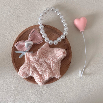 17cm labubu clothes outfit Plush doll clothes Macaron Cute Clothing DIY Kid Gift  Dog Clothes Hair accessories v1 v2 clothes Ezkrea