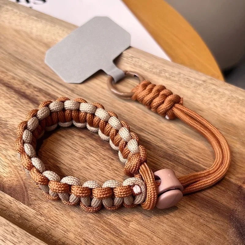 Cute Mobile Phone Lanyard Strap – Anti-Loss Twist Rope with Strong Wrist Band Ezkrea