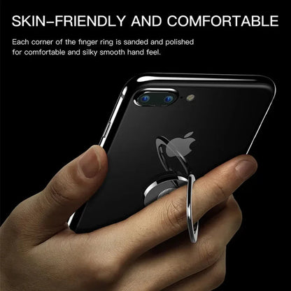 Phone Finger Holder – Mini 360° Metal Ring Stand for Xiaomi, iPhone, Samsung & More Ezkrea