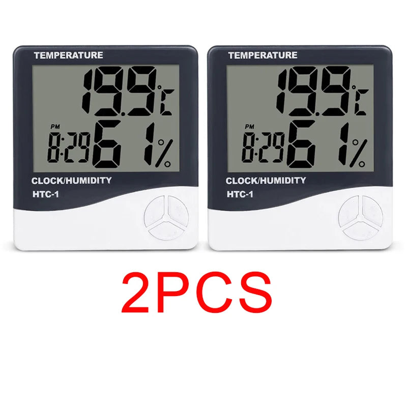 LCD Digital Thermometer & Hygrometer