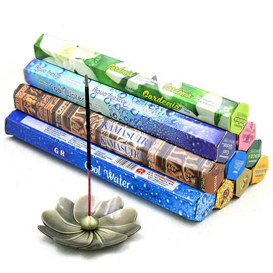 Y 20 Sticks Indian Incense White Sage Meditation Lavender Yoga Sea Breeze Love Incense Purifying Air Deodorization Aromatherapy Ezkrea