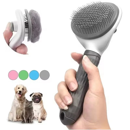 Dog Hair Remover Brush Cat Dog Hair Grooming And Care Comb For Long Hair Dog Pet Removes Hairs Cleaning Bath Brush Dog Supplies Ezkrea