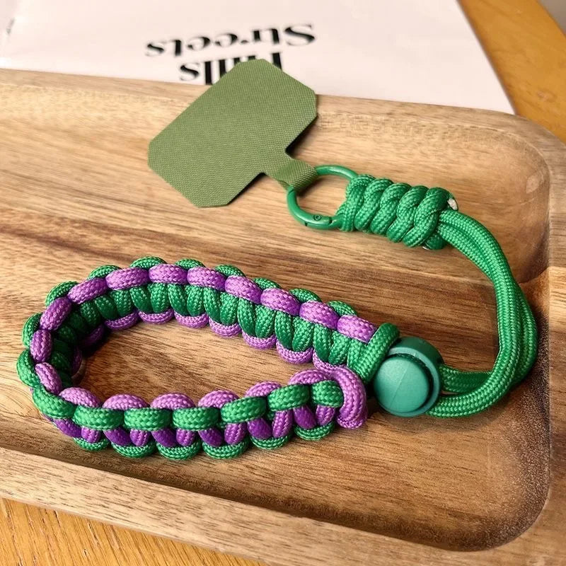 Cute Mobile Phone Lanyard Strap – Anti-Loss Twist Rope with Strong Wrist Band Ezkrea