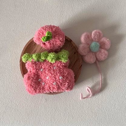 17cm labubu clothes outfit Plush doll clothes Macaron Cute Clothing DIY Kid Gift  Dog Clothes Hair accessories v1 v2 clothes Ezkrea