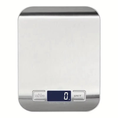 Kitchen Scale 10kg/1g – Portable Digital Food & Coffee Scale with LCD Display for Accurate Measuring Ezkrea