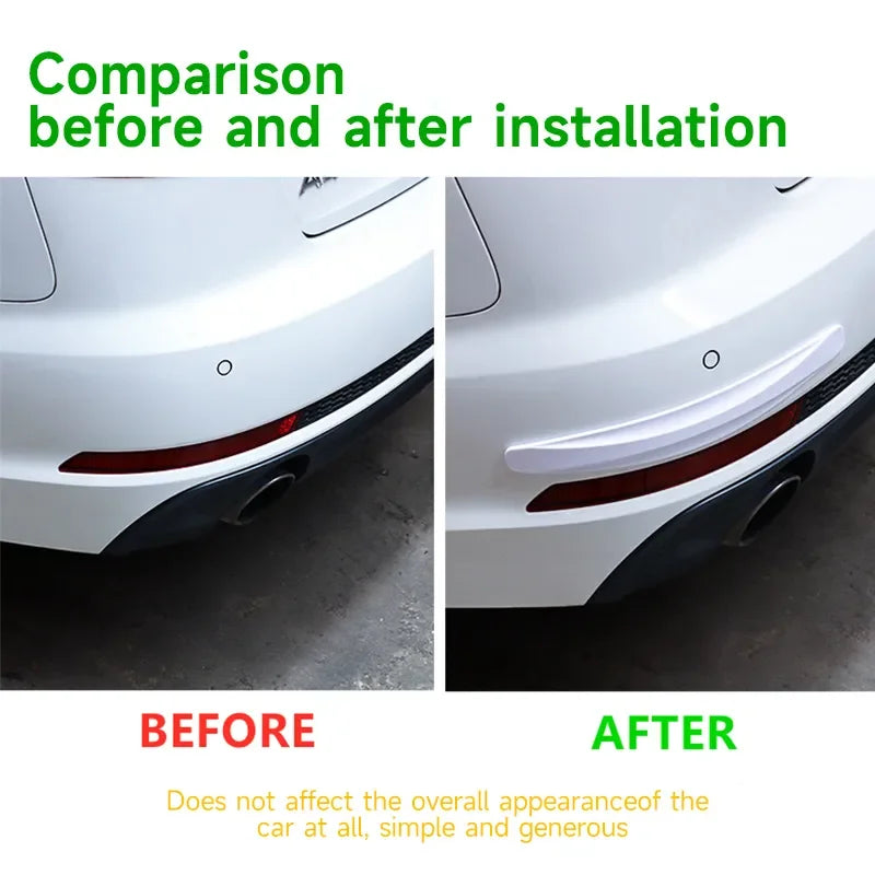 Car Bumper Protector Strip – Anti-Collision Guard for Front & Rear Corners | Scratch-Resistant Auto Accessory Ezkrea
