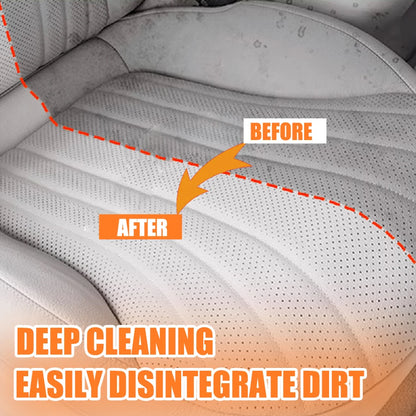 Car Interior Cleaner Leather Fabric Roof Cleaning Washing-Free Safety Belt Cleaner Powerful Stain Removal Auto Detailing Ezkrea