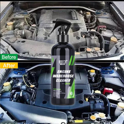 Engine Bay Cleaner Engine Shine Protector Detailer Decontamination Deep Degreasing Compartment Heavy Oil Dust Car Cleaning Tool Ezkrea