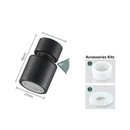 2-Mode Kitchen Faucet Spray Head – 360° Adjustable Tap Nozzle with Filter & Splash-Proof Aerator for Sink  Let me know if you'd like shorter versions for social media, Pinterest, or Shopify meta tags! Ezkrea