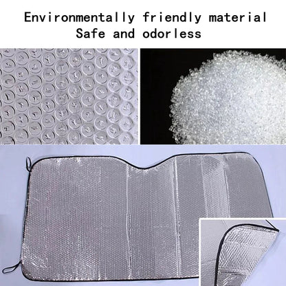 Car Windshield Sun Shade Cover – Anti-UV, Snow & Ice Protector for Front/Rear Glass | Auto Accessories Ezkrea