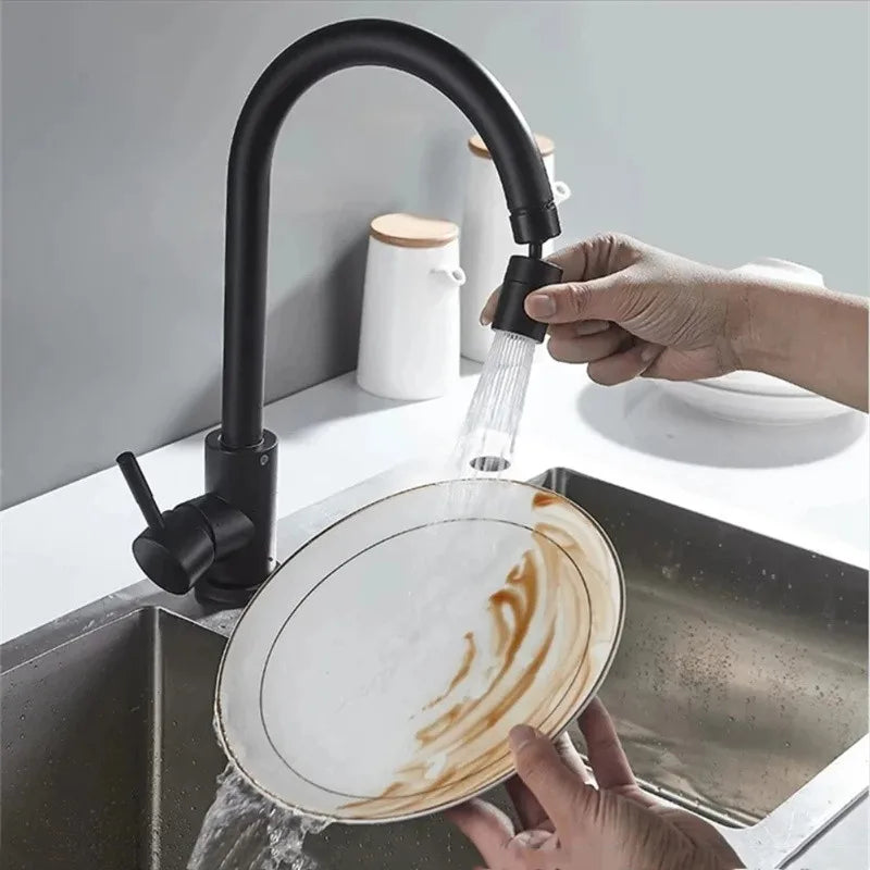 2-Mode Kitchen Faucet Spray Head – 360° Adjustable Tap Nozzle with Filter & Splash-Proof Aerator for Sink  Let me know if you'd like shorter versions for social media, Pinterest, or Shopify meta tags! Ezkrea
