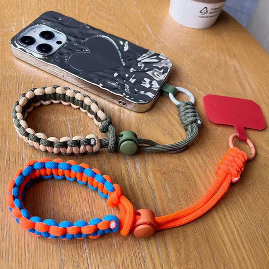 Cute Mobile Phone Lanyard Strap – Anti-Loss Twist Rope with Strong Wrist Band Ezkrea