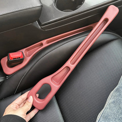 Car Seat Gap Filler Organizer – Prevent Items from Dropping | Extra Storage Box | Universal Fit for Cars, SUVs, Trucks, Vans | Durable, Odor-Free EVA Material – Black Ezkrea