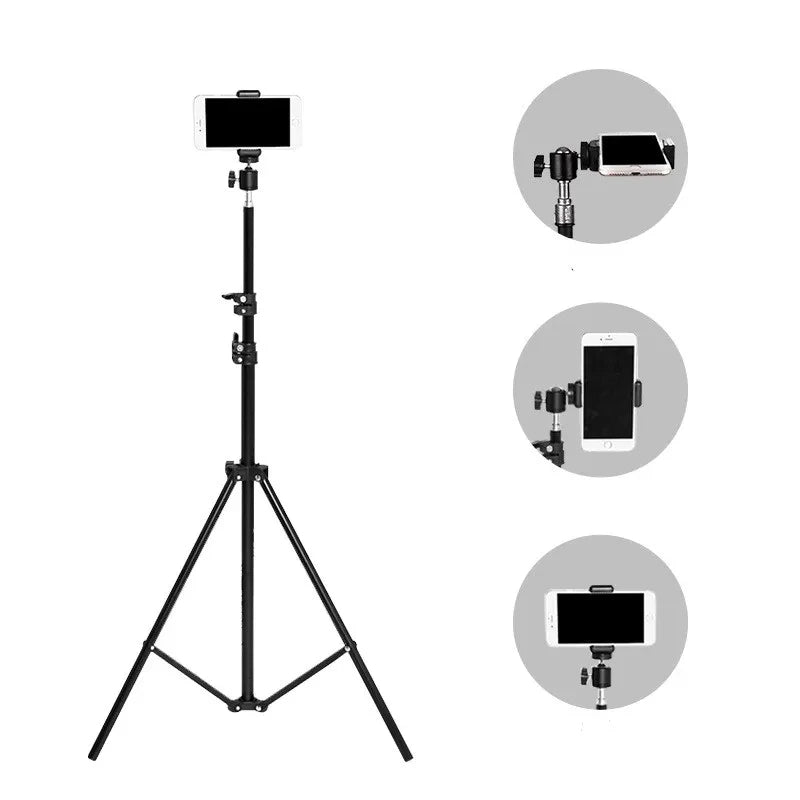 Mobile Phone Live Support Photo Tripod Multi-functional Video Recording Selfie Landing Tripod Ezkrea