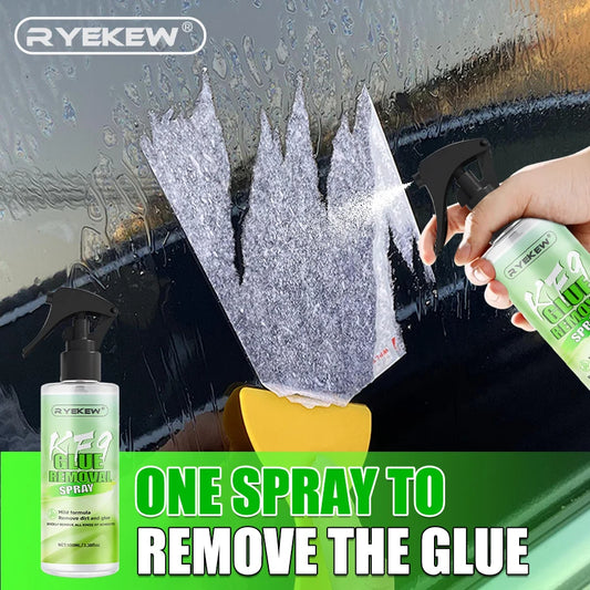 Sticky Residue Remover Car Window Film Adhesive Remover Sticker Cleaning Spray Glue Remover Cleaning Agent Cleaning Products Ezkrea