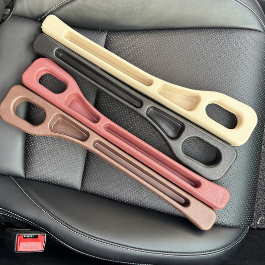 Car Seat Gap Filler Organizer – Prevent Items from Dropping | Extra Storage Box | Universal Fit for Cars, SUVs, Trucks, Vans | Durable, Odor-Free EVA Material – Black Ezkrea
