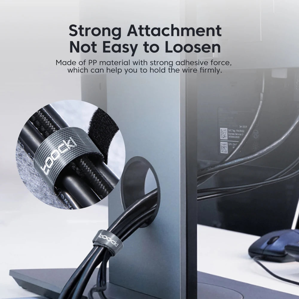 Cable Organizer – USB Wire Winder & Cord Management for Earphones, Mouse, Phone Accessories (Compatible with iPhone & Samsung) Ezkrea