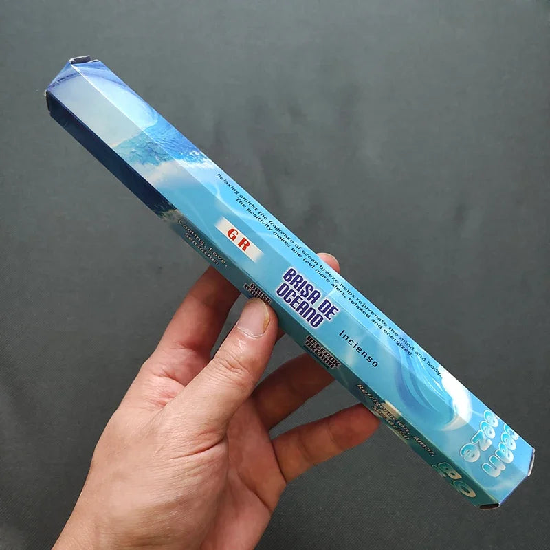Y 20 Sticks Indian Incense White Sage Meditation Lavender Yoga Sea Breeze Love Incense Purifying Air Deodorization Aromatherapy Ezkrea