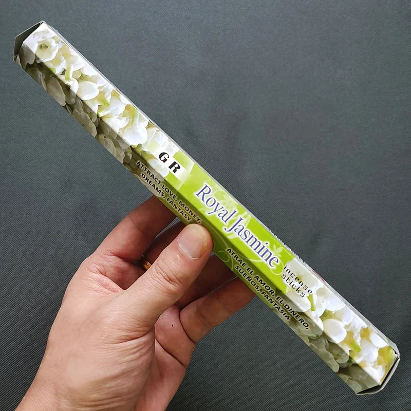 Y 20 Sticks Indian Incense White Sage Meditation Lavender Yoga Sea Breeze Love Incense Purifying Air Deodorization Aromatherapy Ezkrea