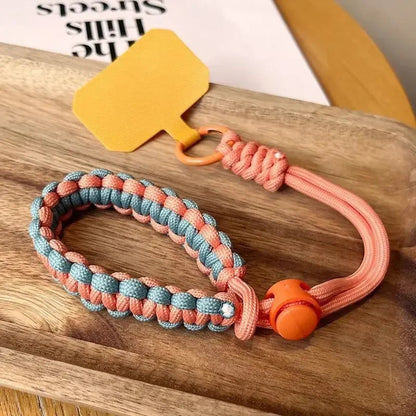Cute Mobile Phone Lanyard Strap – Anti-Loss Twist Rope with Strong Wrist Band Ezkrea