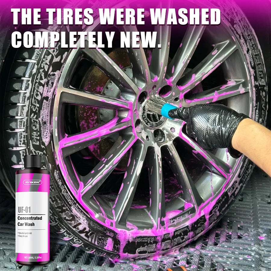 Pink Foaming Extreme Bodywash & Wax Foaming Car Wash Soap, Works with Foam Cannons/Guns or Bucket Washes For Cars, Trucks Ezkrea